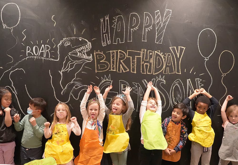 Super Creative Art-Themed Birthday Parties at PLAYDAY